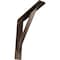 Ekena Millwork Traditional Steel Bracket, Hammered Dark Bronze 2"W x 12"D x 12"H BKTM02X12X12TRHDB - alternate 1